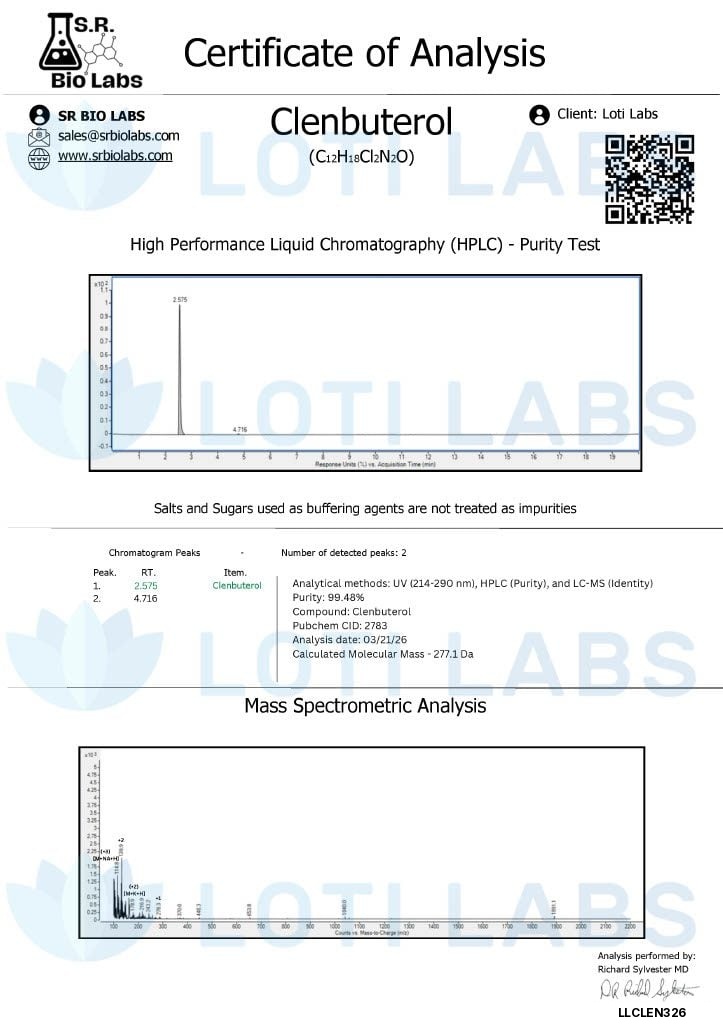 Clenbuterol complete page preview