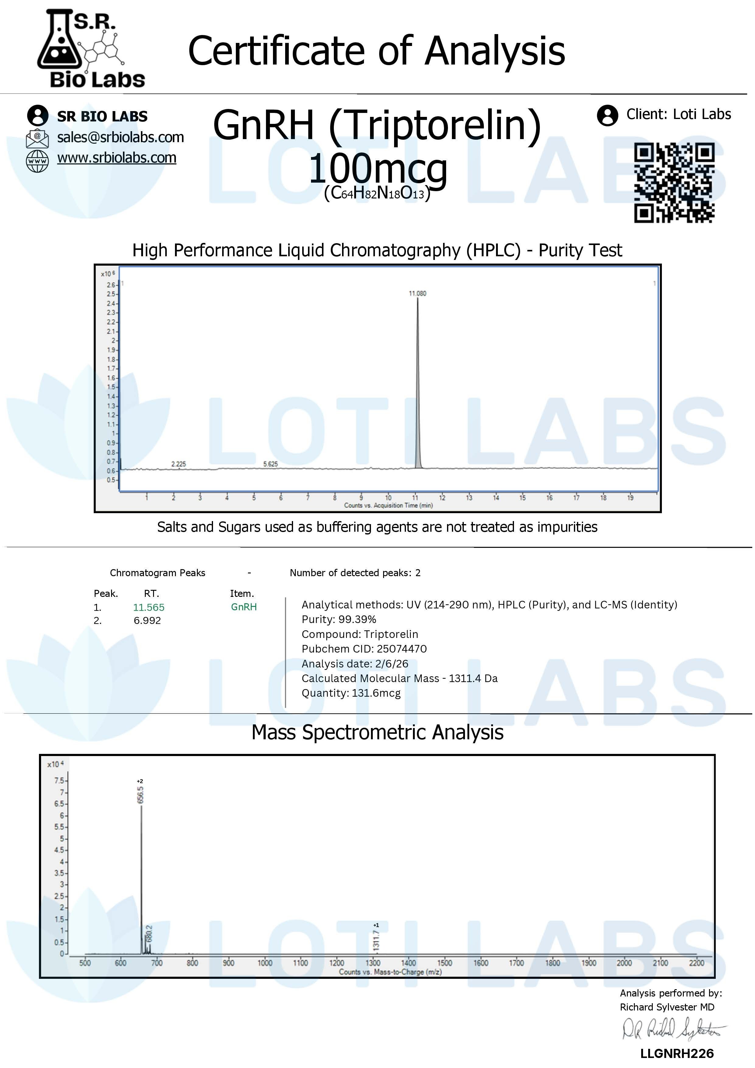 GnRH 100mcg complete page preview