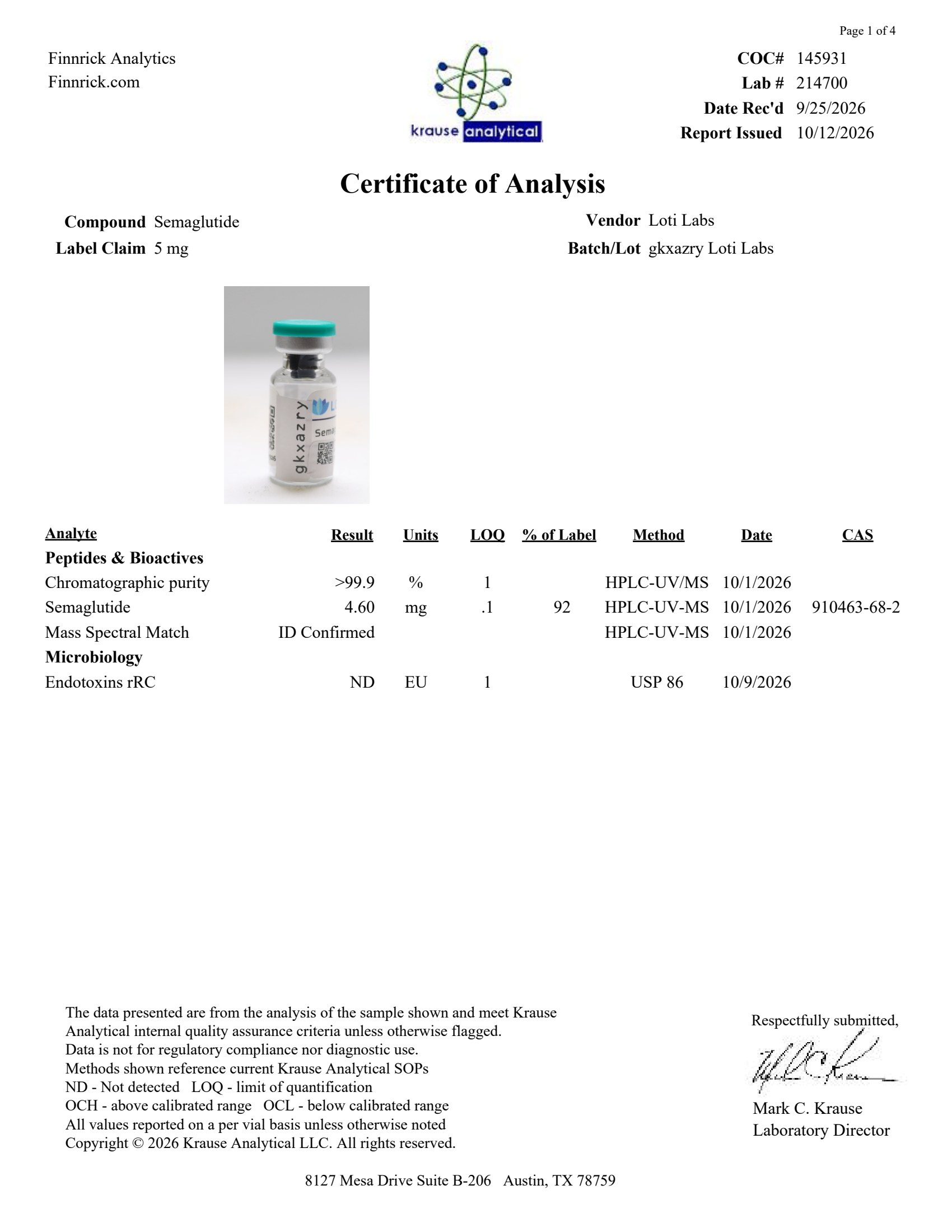 Semaglutide 5mg complete page preview